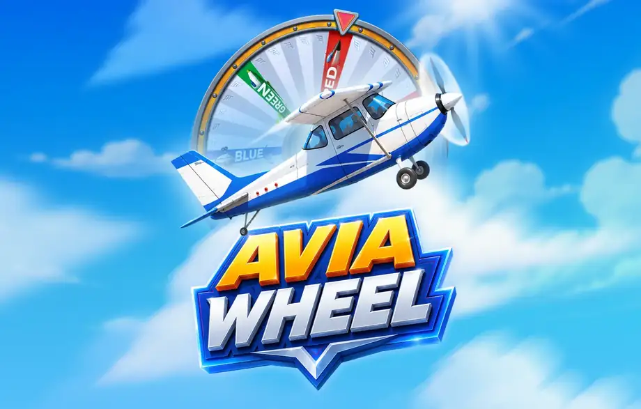 Avia Wheel logo with plane and wheel in the sky